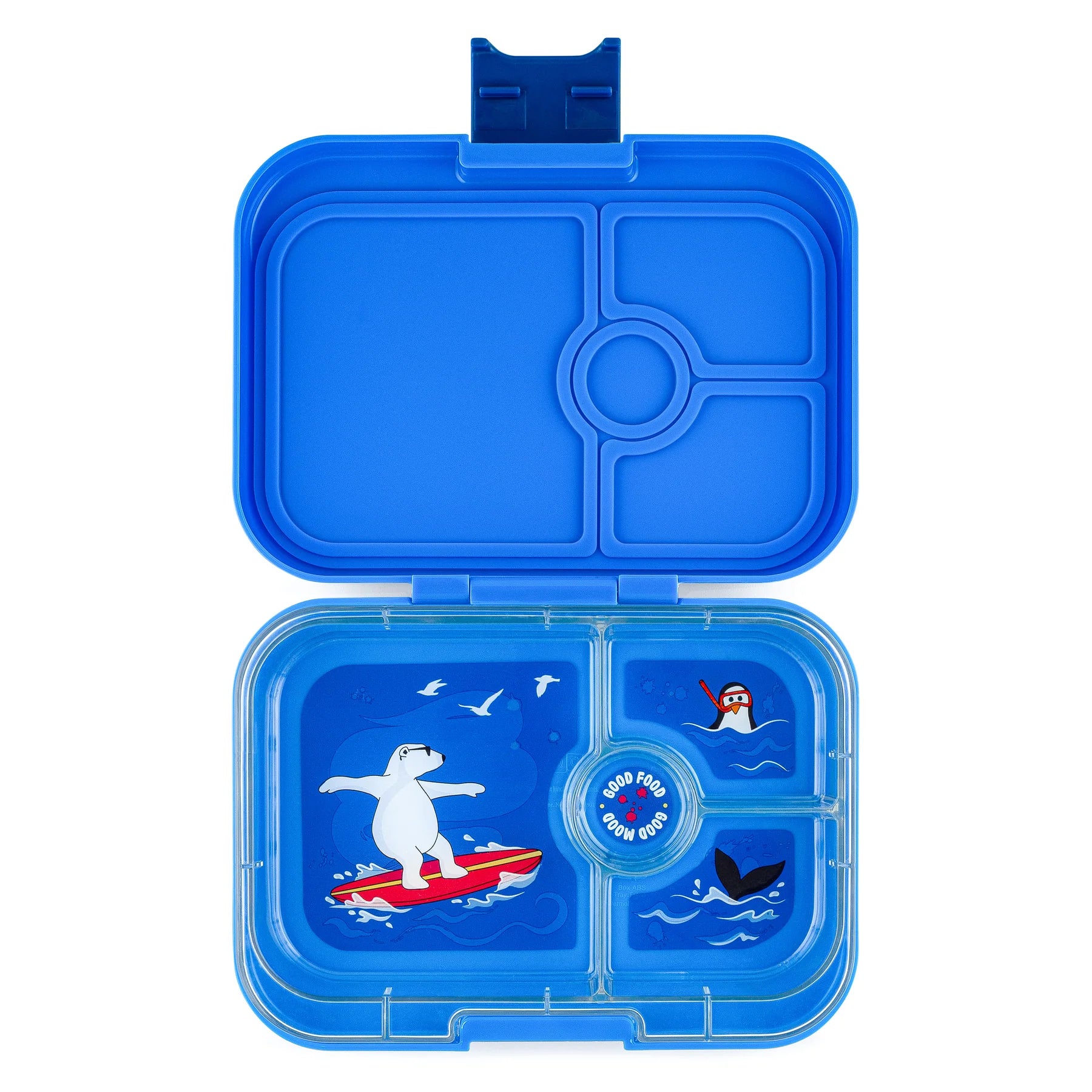 Yumbox Panino 4 oddělení surfová modrá (polární medvěd)