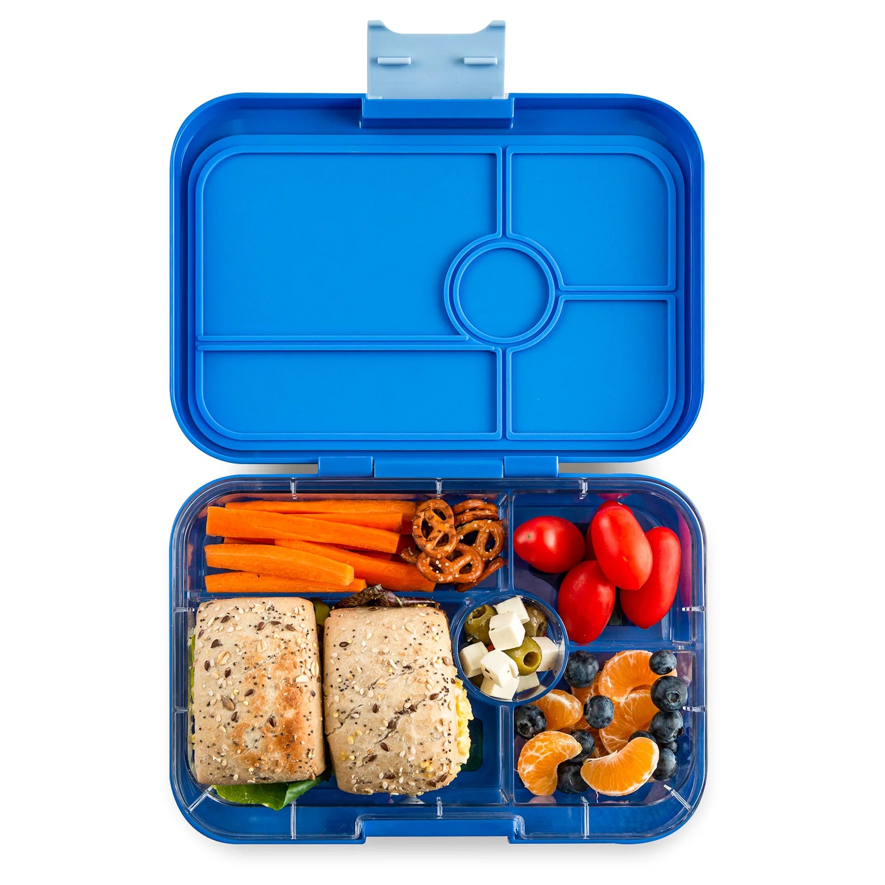 Yumbox Tapas XL 5 oddělení pravá modrá (džungle)