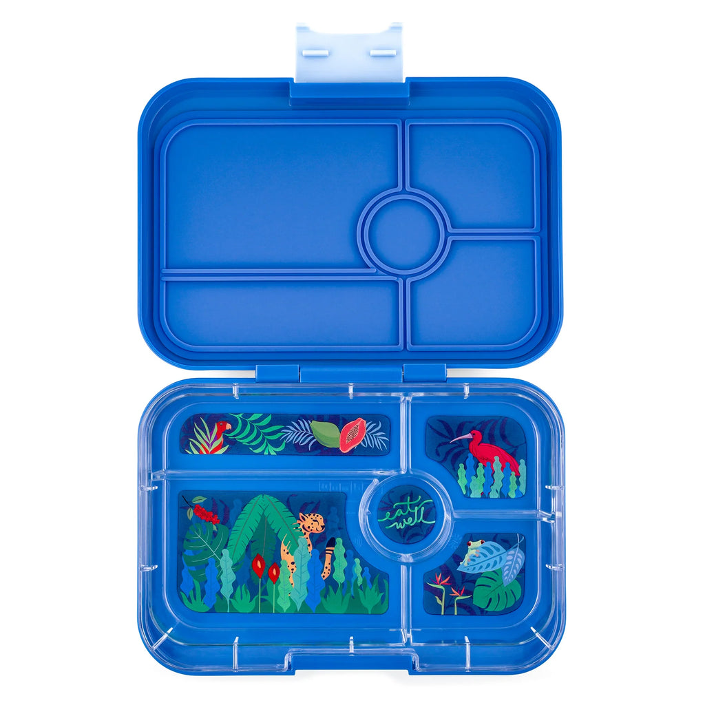 Yumbox Tapas XL 5 oddělení pravá modrá (džungle)