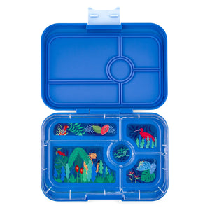 Yumbox Tapas XL 5 oddělení pravá modrá (džungle)