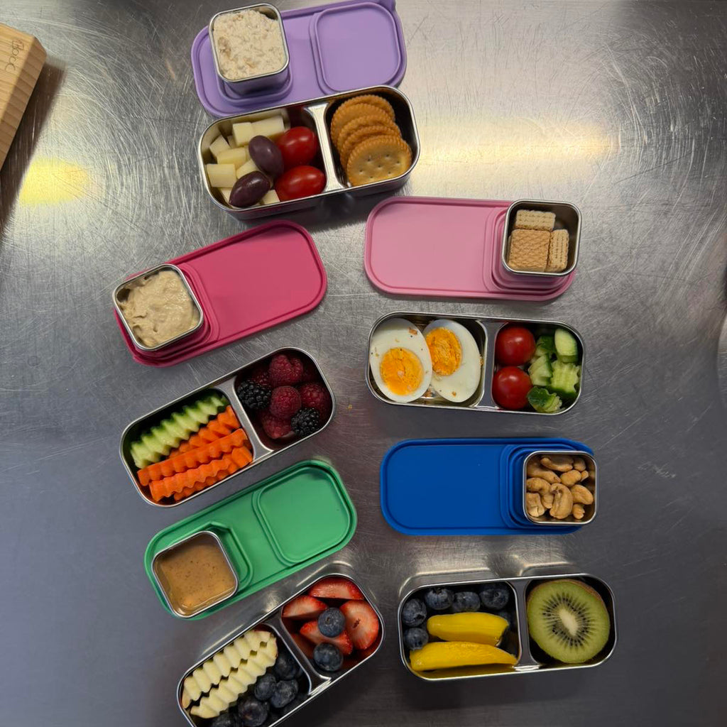 Nerezová sada Dip&Snack - fialová