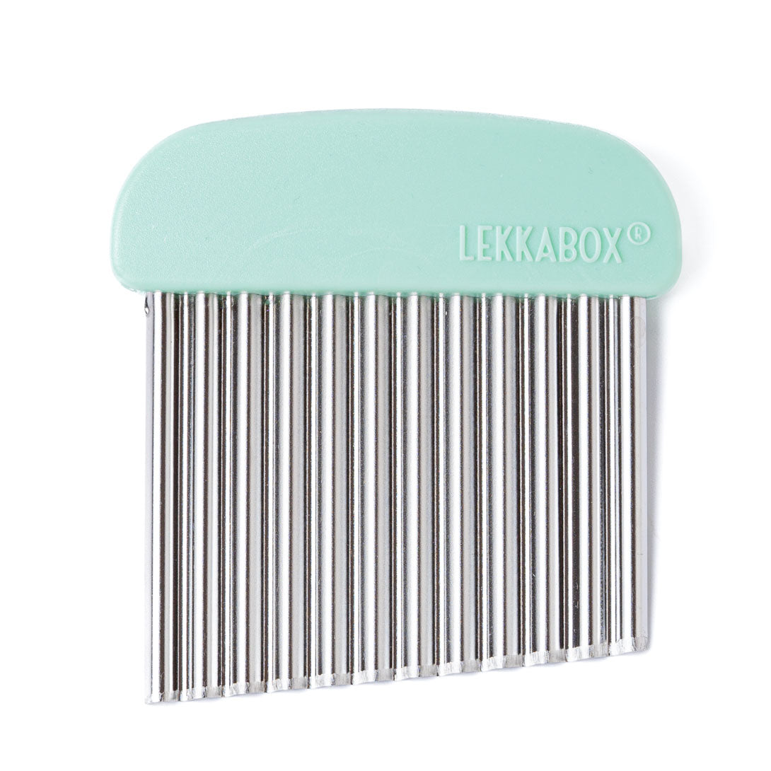 LEKKABOX® Vlnkový kráječ – stříbrný