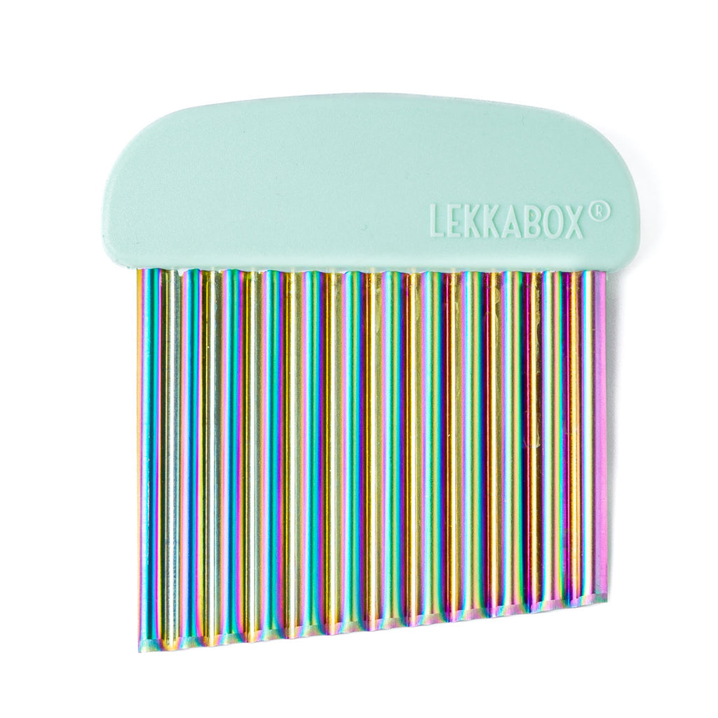 LEKKABOX® Vlnkový kráječ – duhový