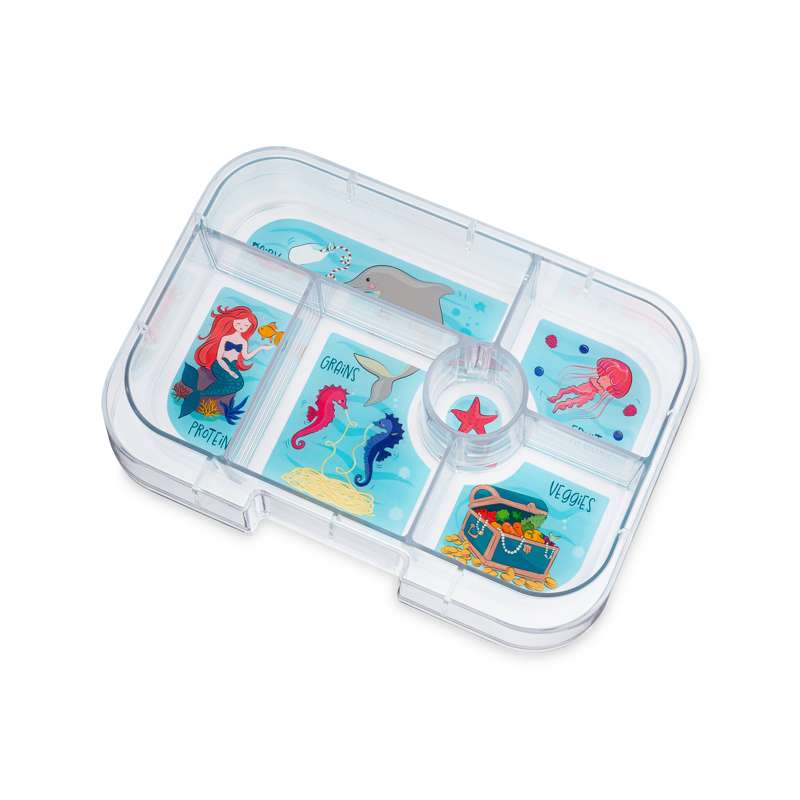 Extra tácek k Yumbox Original - Mořská panna 6 oddělení