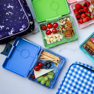 Yumbox Snack 3 oddělení pravá modrá (raketa)