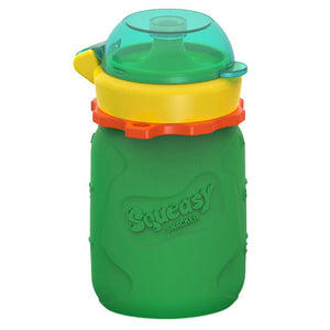 Squeasy Snacker Mini - silikonová kapsička 100ml zelená