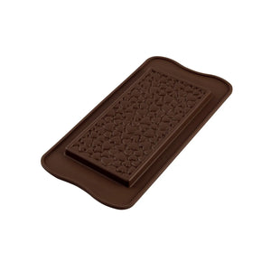 Silikonová forma - tabulková čokoláda - srdíčka