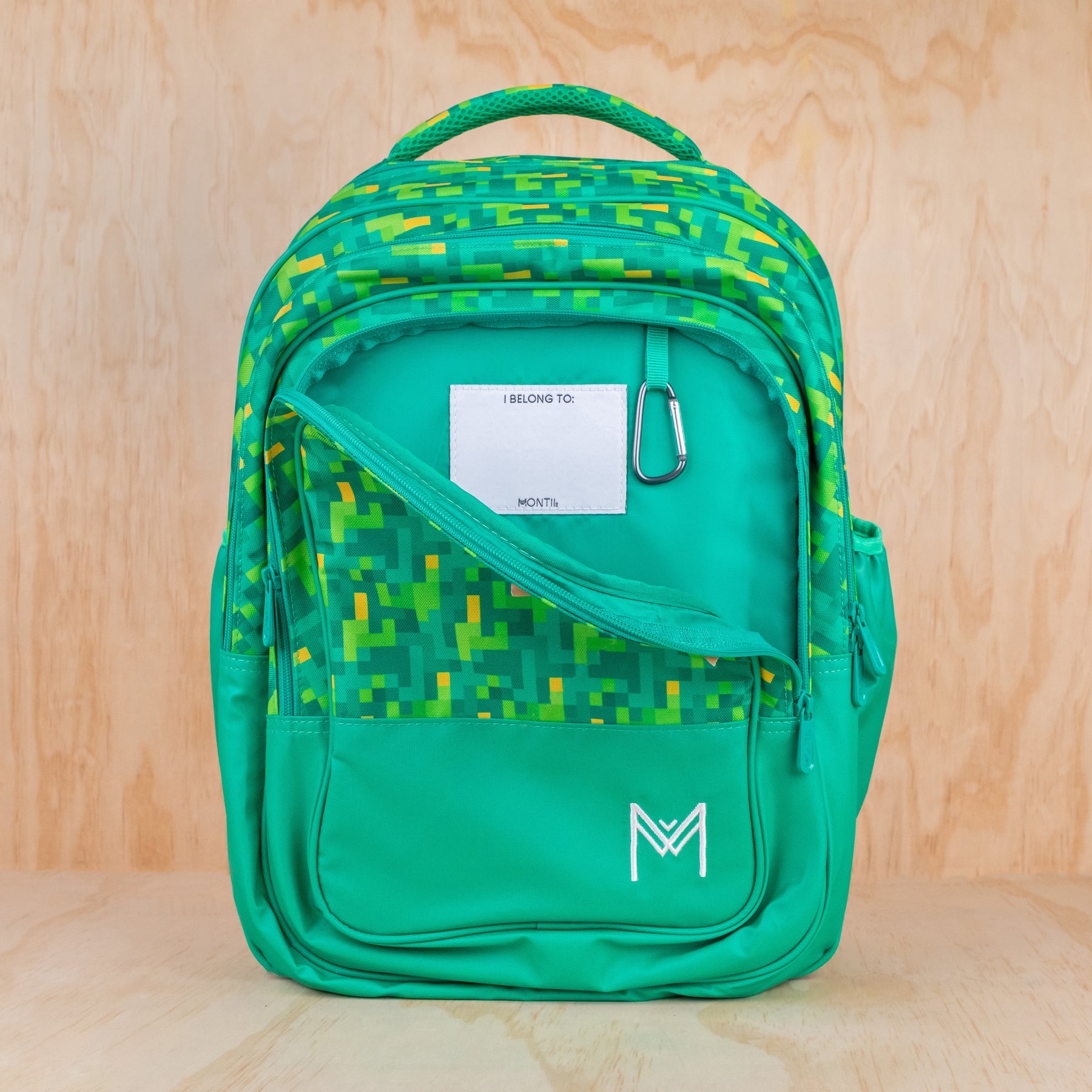 MontiiCo - Školní batoh PIXELY jen 700g!