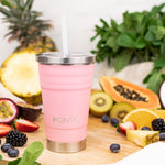 Načíst obrázek do prohlížeče Galerie, Montii Mini Smoothie cup - termoizolačný smoothie pohár Mini Jahoda 275 ml
