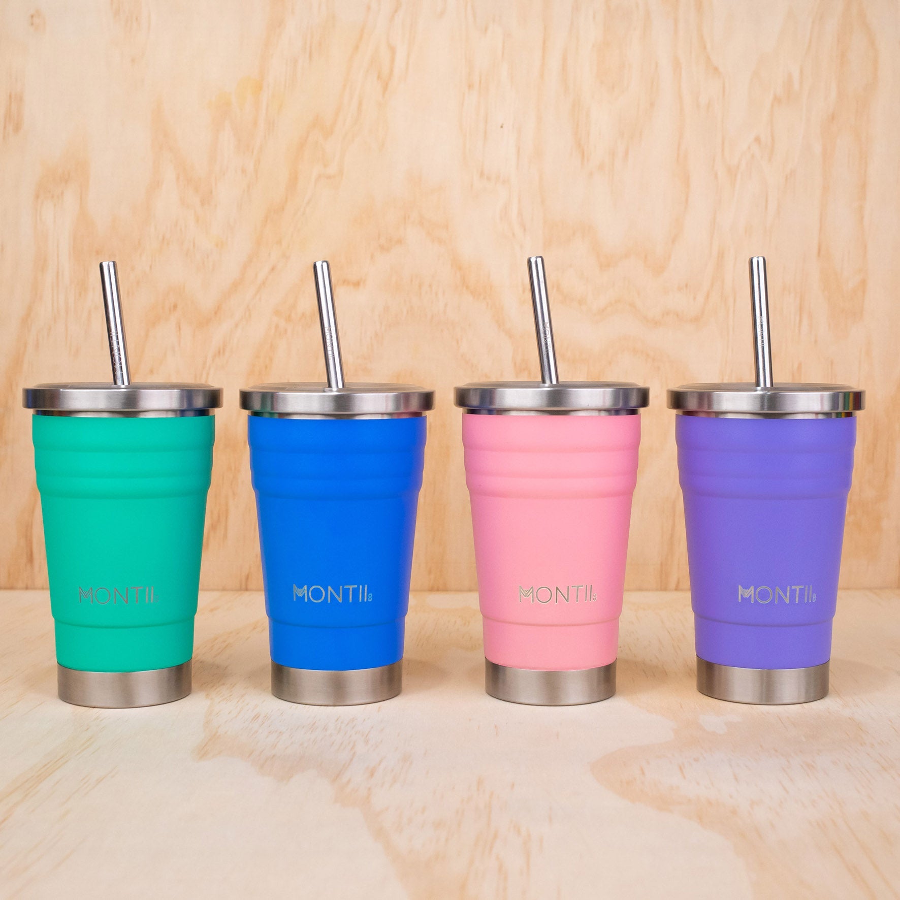 Montii Mini Smoothie cup - termoizolačný smoothie pohár Mini Borůvka  275 ml