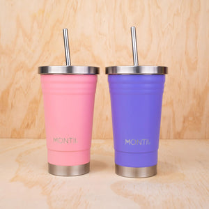 Montii Smoothie Original cup - termoizolační smoothie pohár Jahoda 450ml