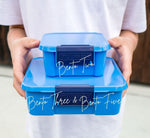 Načíst obrázek do prohlížeče Galerie, Bento Three - Little Lunch Box Co - Borůvka (ozdob si podle sebe)
