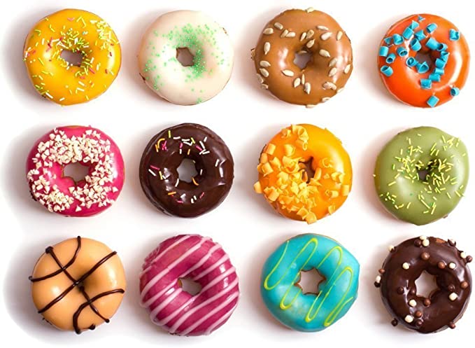 Silikonová forma na donuty - růžová