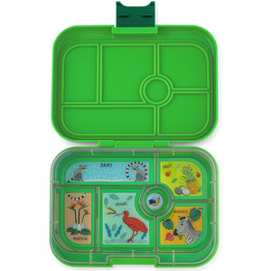 Yumbox Original 6 oddělení zelený bambus (džungle)