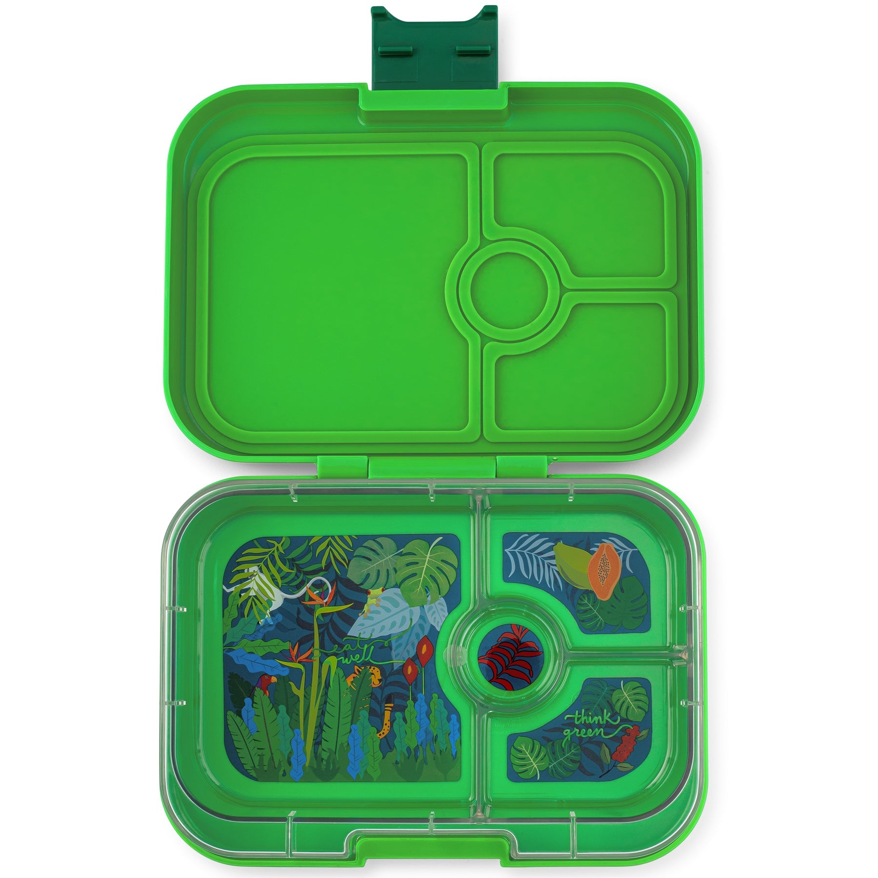 Yumbox Panino 4 oddělení mysli zeleně (džungle)