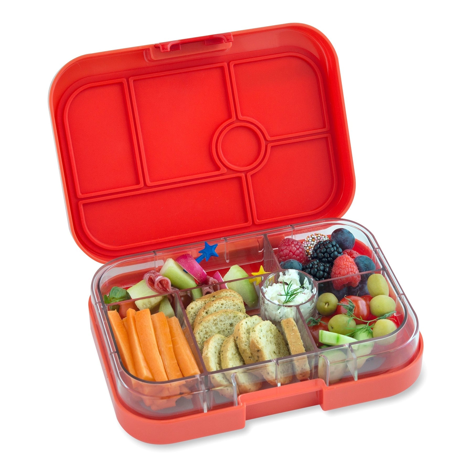Yumbox Original 6 oddělení oranžové safari