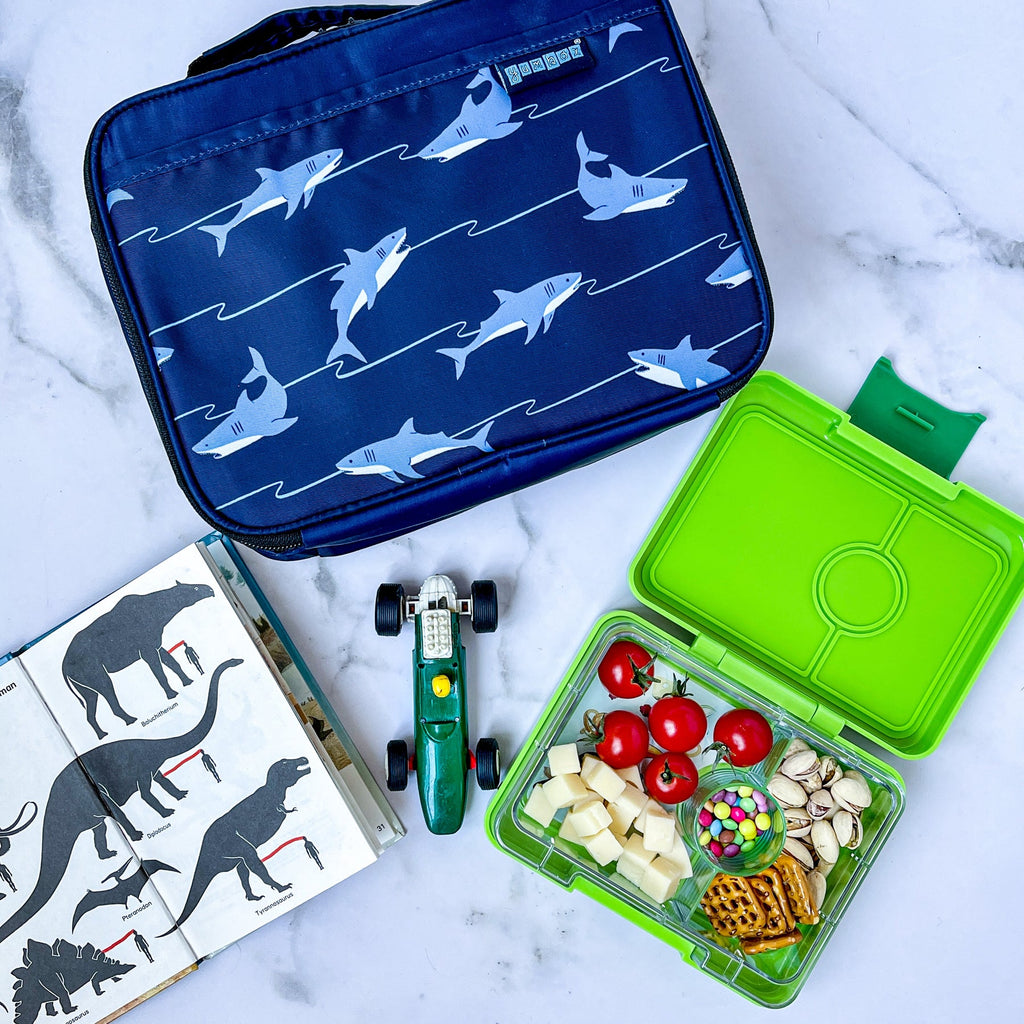 Yumbox Snack 3 oddělení zelená limeta