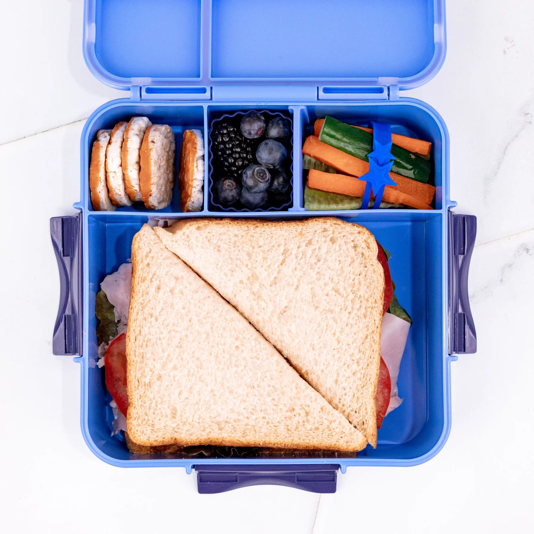 Bento Three+ XL  - Little Lunch Box Co -  Borůvka