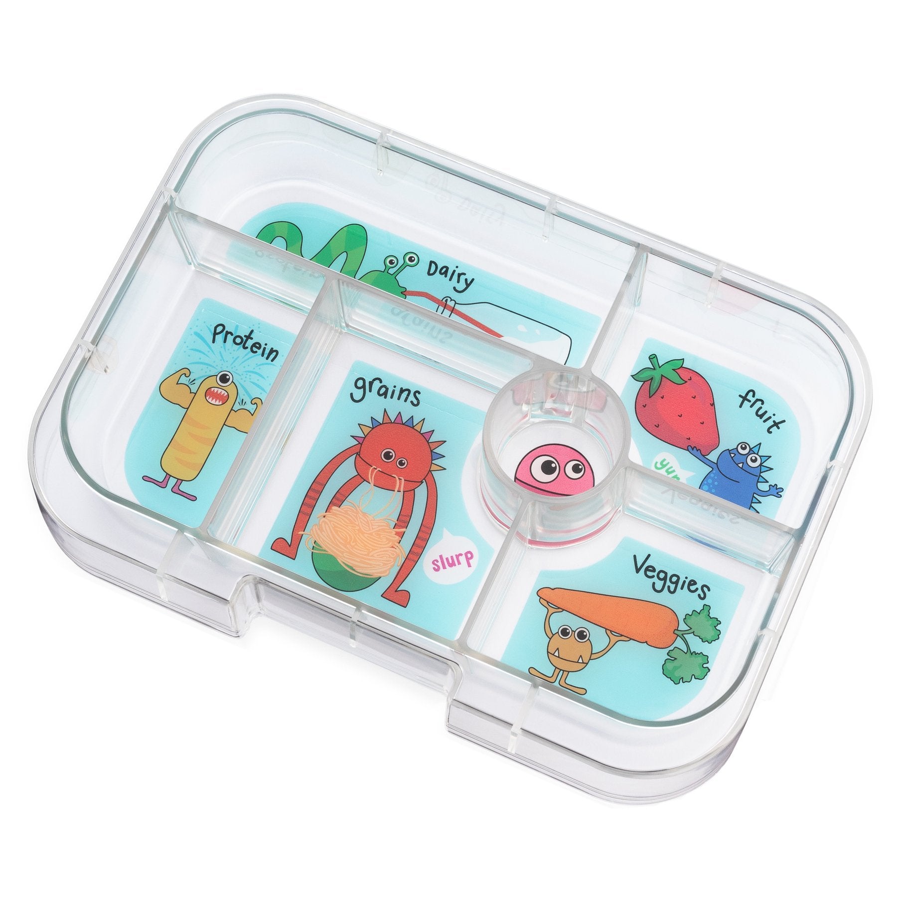 Yumbox Original 6 oddělení pravá modrá