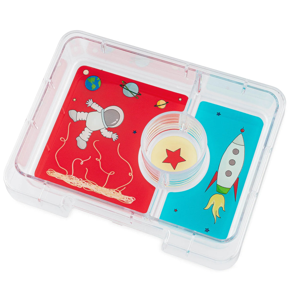 Yumbox Snack 3 oddělení zelená limeta