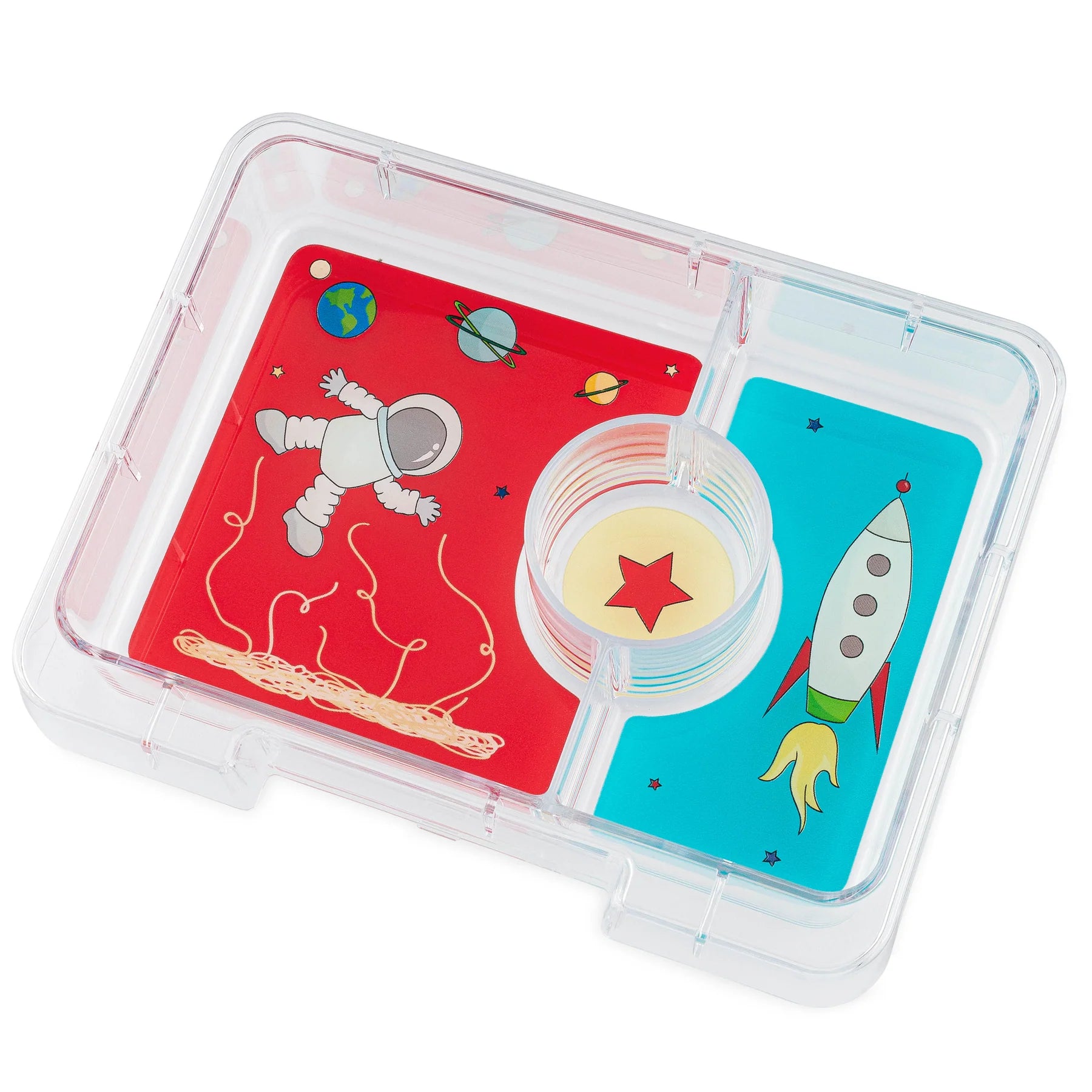 Yumbox Snack 3 oddělení zelená limeta