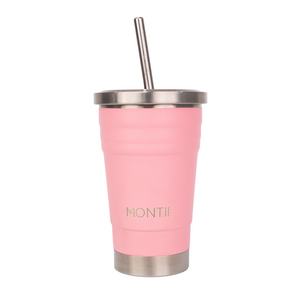 Montii Mini Smoothie cup - termoizolačný smoothie pohár Mini Jahoda 275 ml