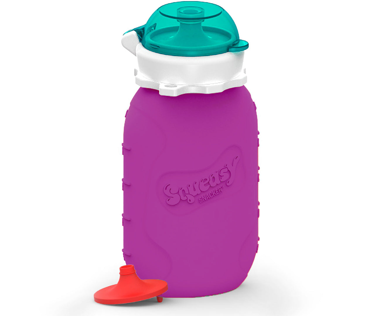 Squeasy Snacker Mini - silikonová kapsička 180ml fialová
