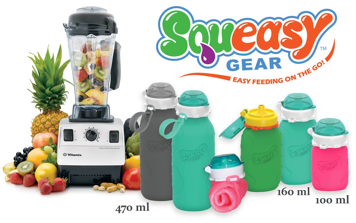 Squeasy Snacker Mini - silikonová kapsička 180ml růžová