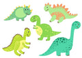 Voděodolné nálepky Dinosauři