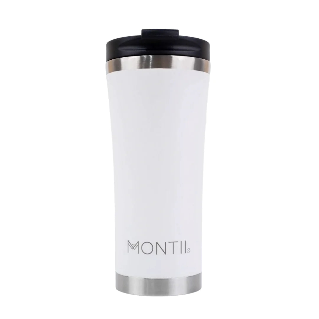Montii Coffee/Tea cup - termoizolační hrnek na kávu/čaj bílá křída 475ml