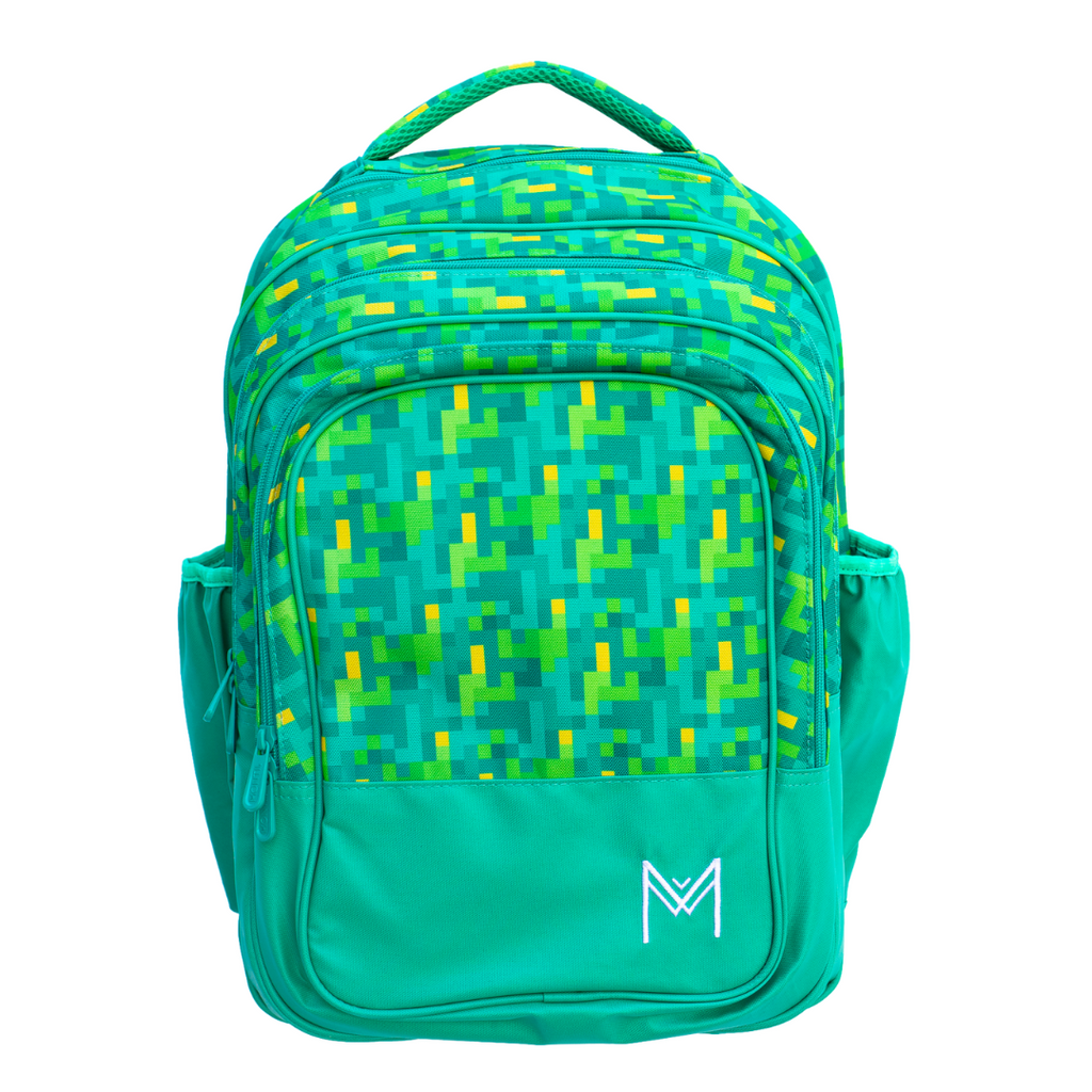 MontiiCo - Školní batoh PIXELY jen 700g!
