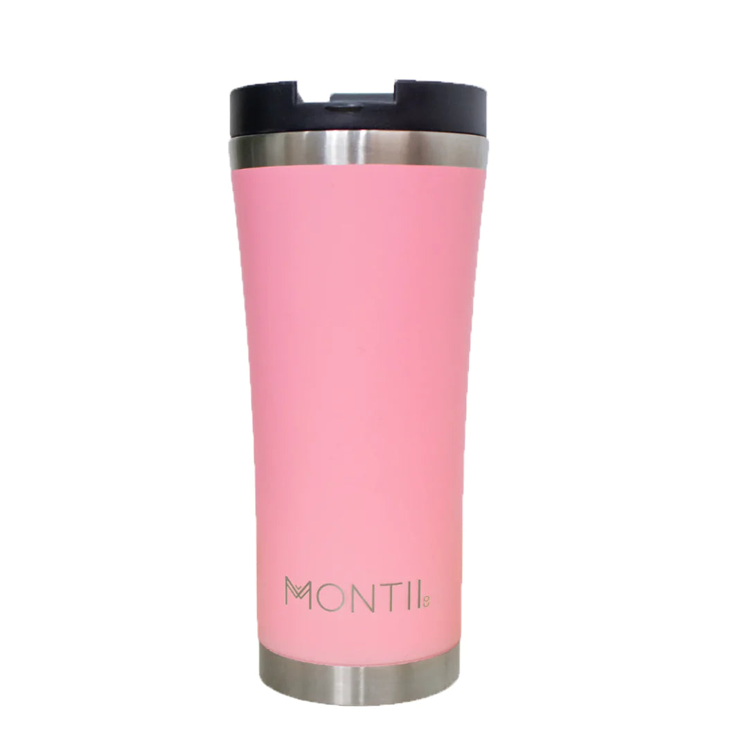 Montii Coffee/Tea cup - termoizolační hrnek na kávu/čaj jahoda 475ml