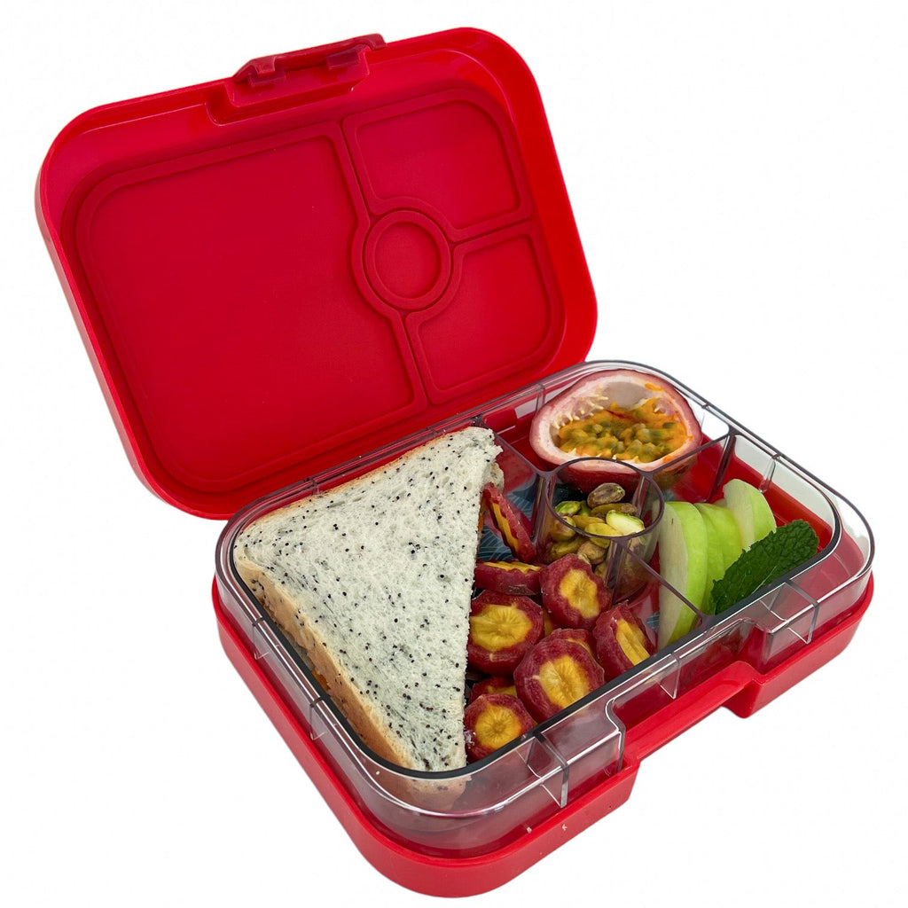 Yumbox Panino 4 oddělení WOW červená (žralok)