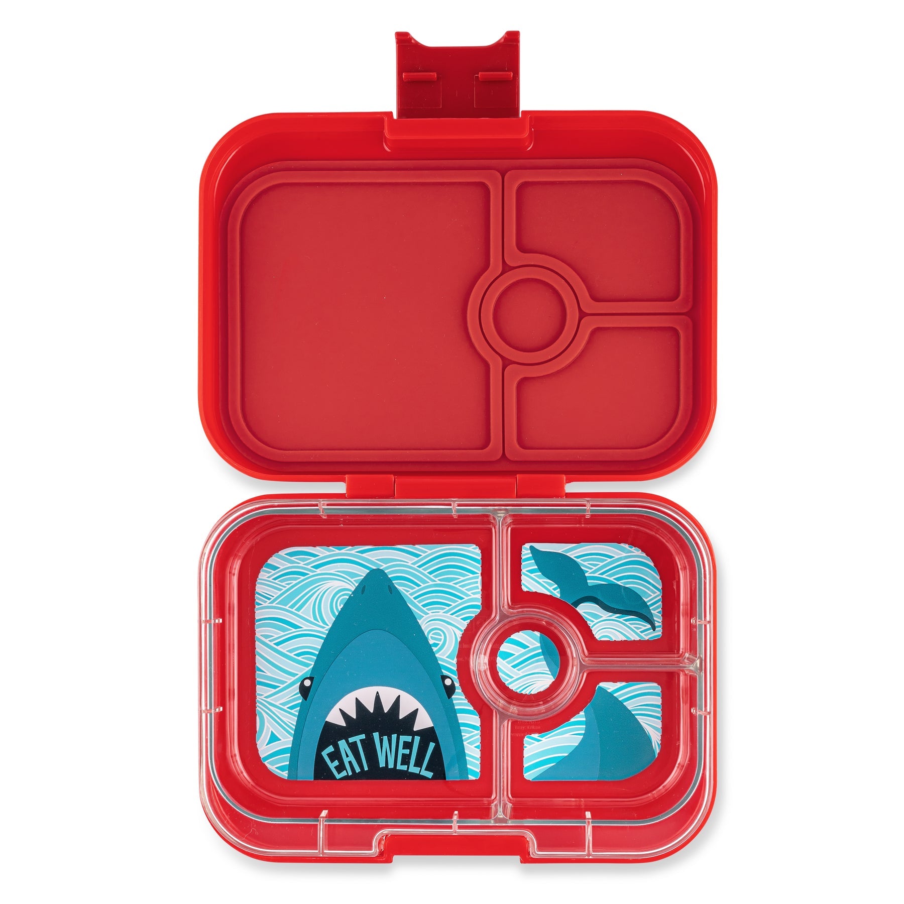 Yumbox Panino 4 oddělení WOW červená (žralok)