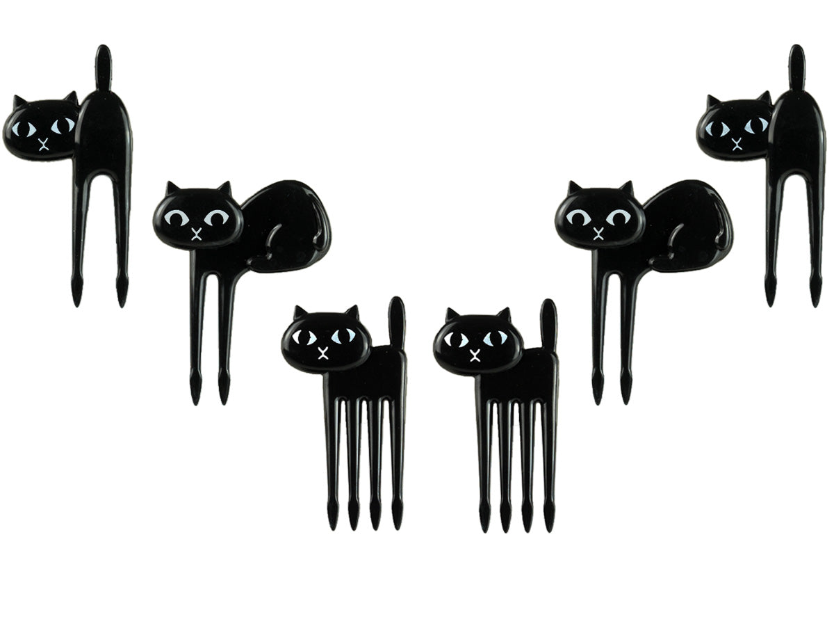 Napichovátka černé kočky 6ks Lekkabox