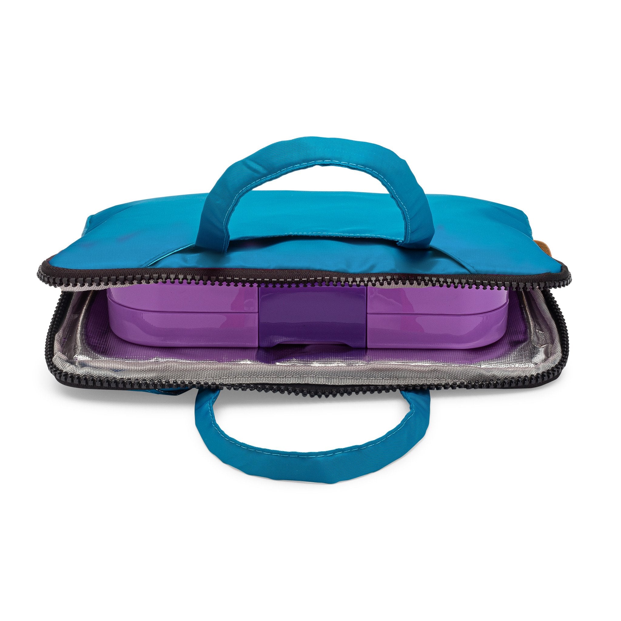 Yumbox POCHE termo izolační taštička na lunchbox tyrkysová s ušima