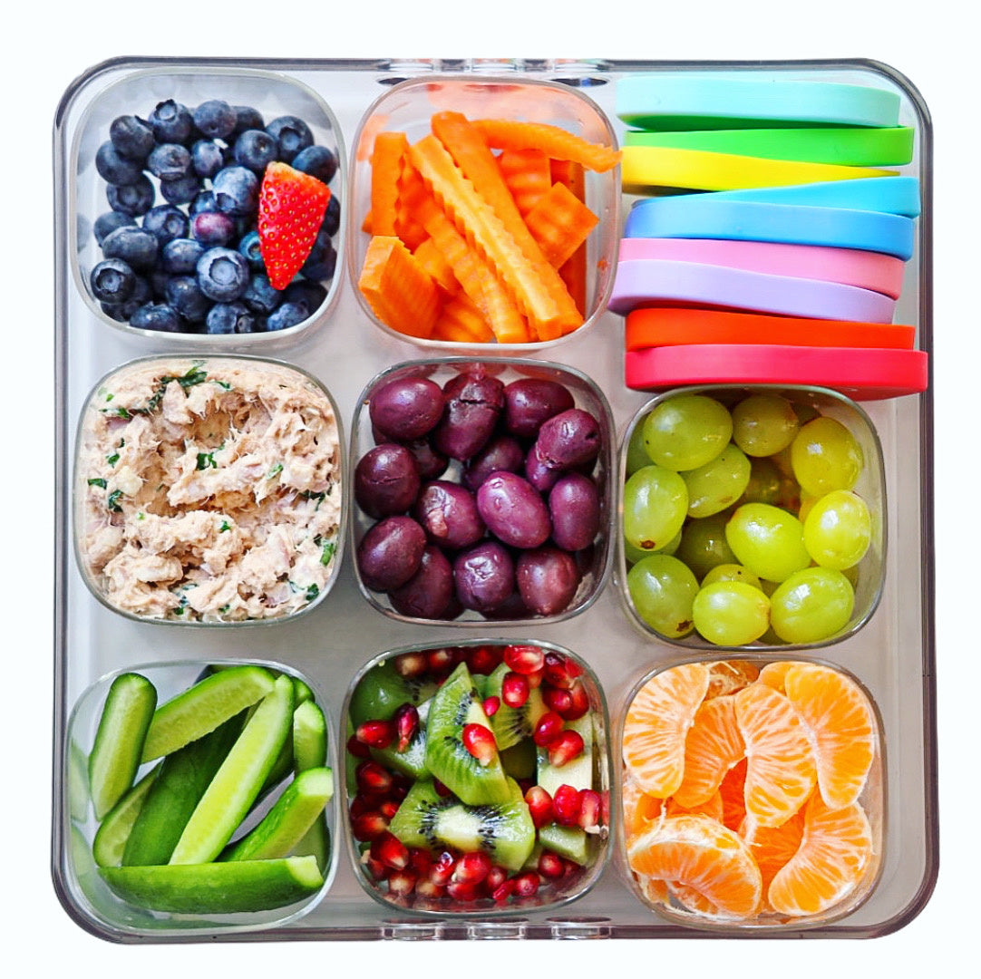 Yumbox Chop Chop tác na servírování - čtverec