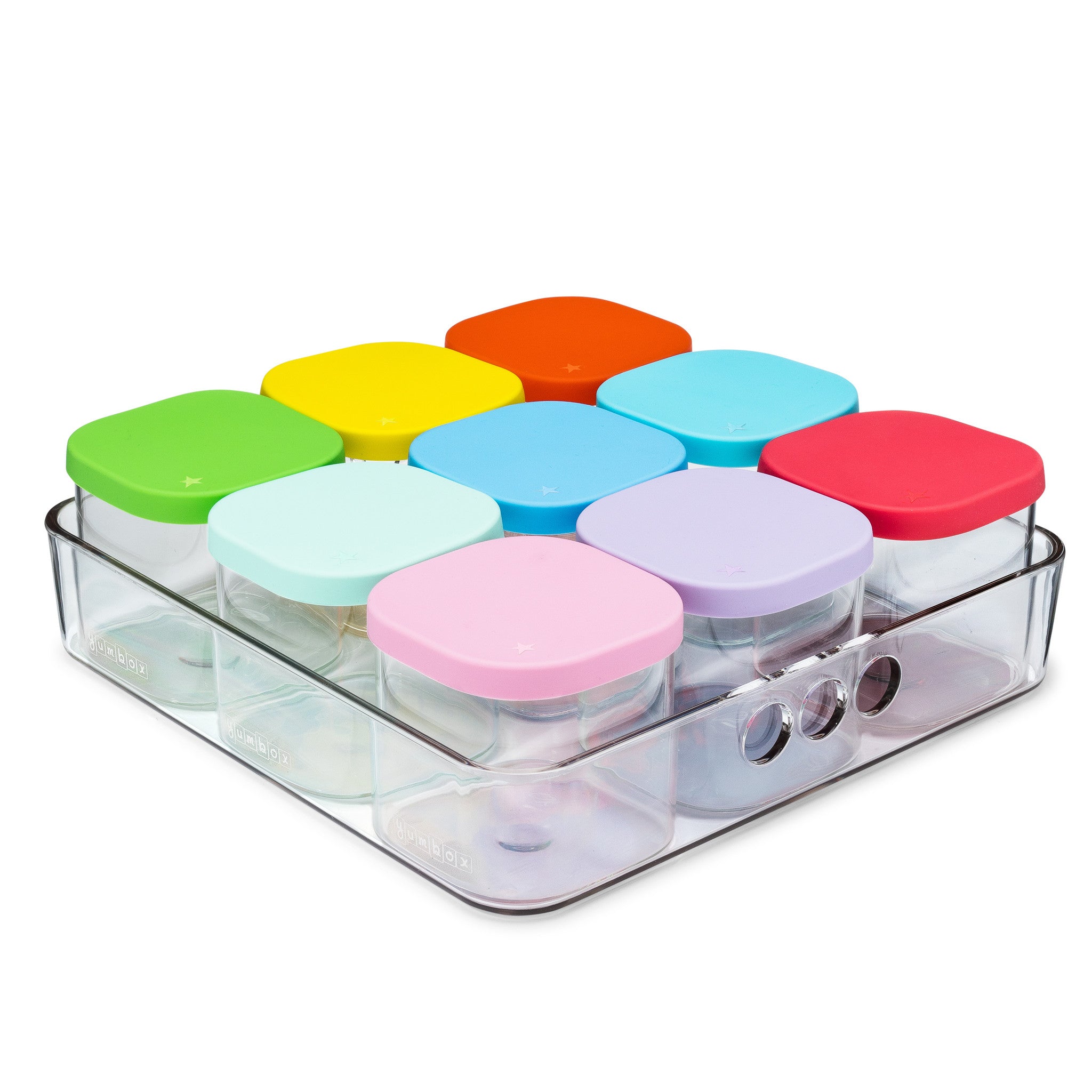 Yumbox Chop Chop tác na servírování - čtverec