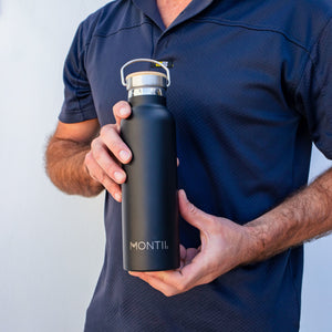Montii Original - termoizolační láhev Uhlí 600ml