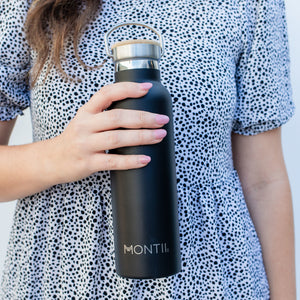 Montii Original - termoizolační láhev Uhlí 600ml