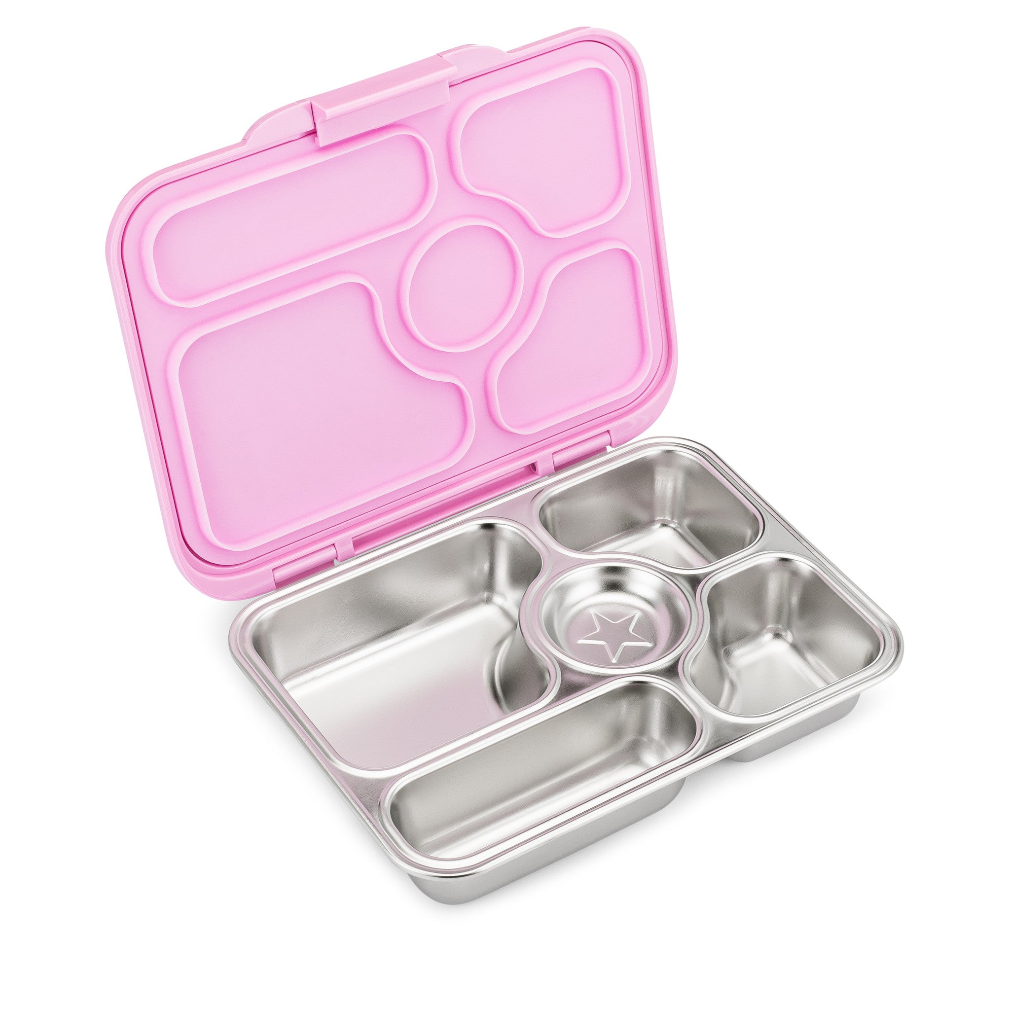 Yumbox Presto nerez 5 oddělení růžová růže