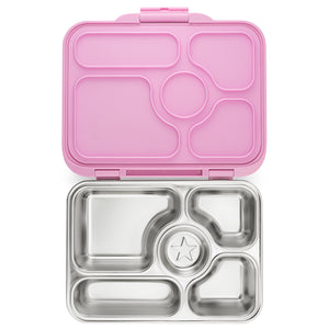 Yumbox Presto nerez 5 oddělení růžová růže