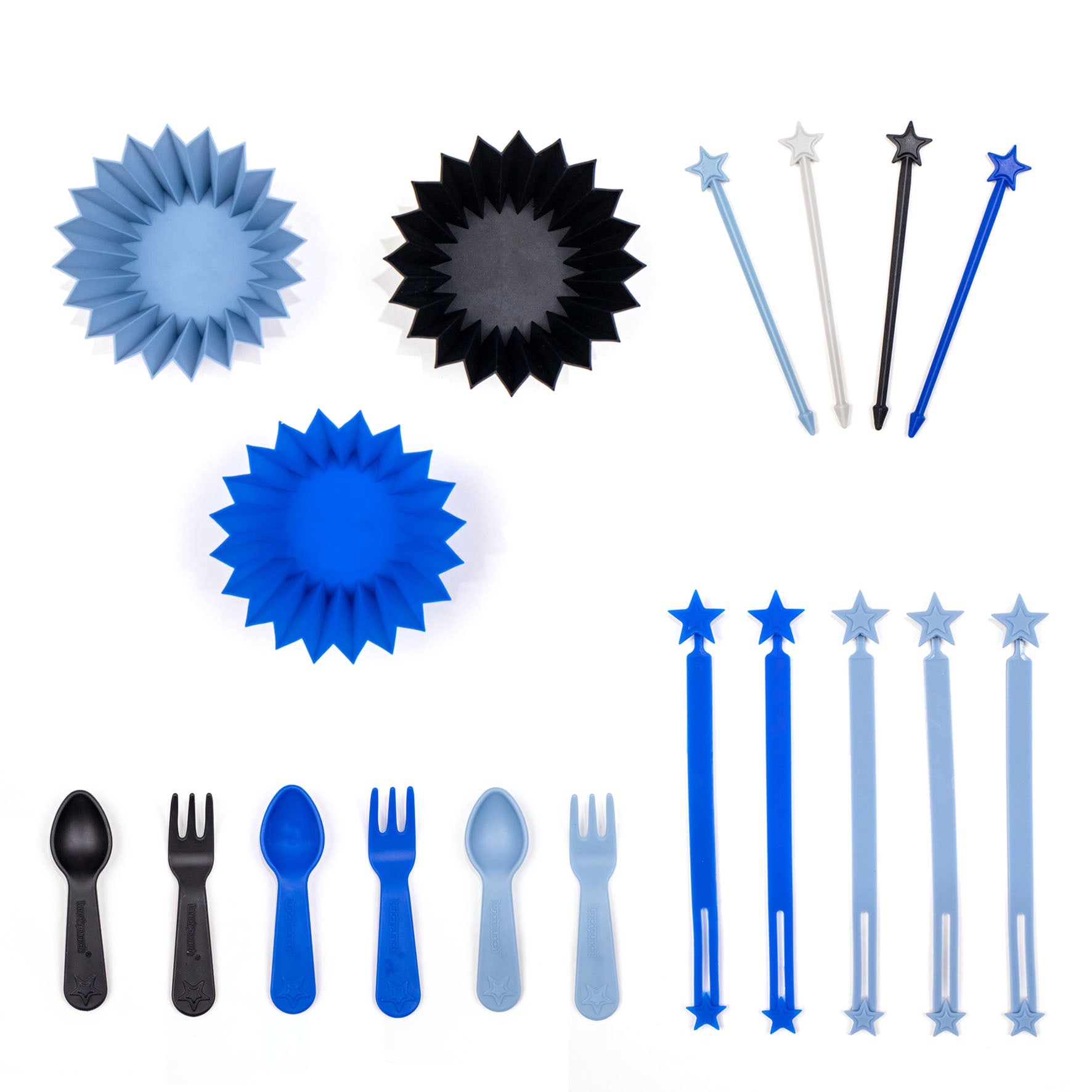 Zvýhodněná bento sada - elektrická modrá