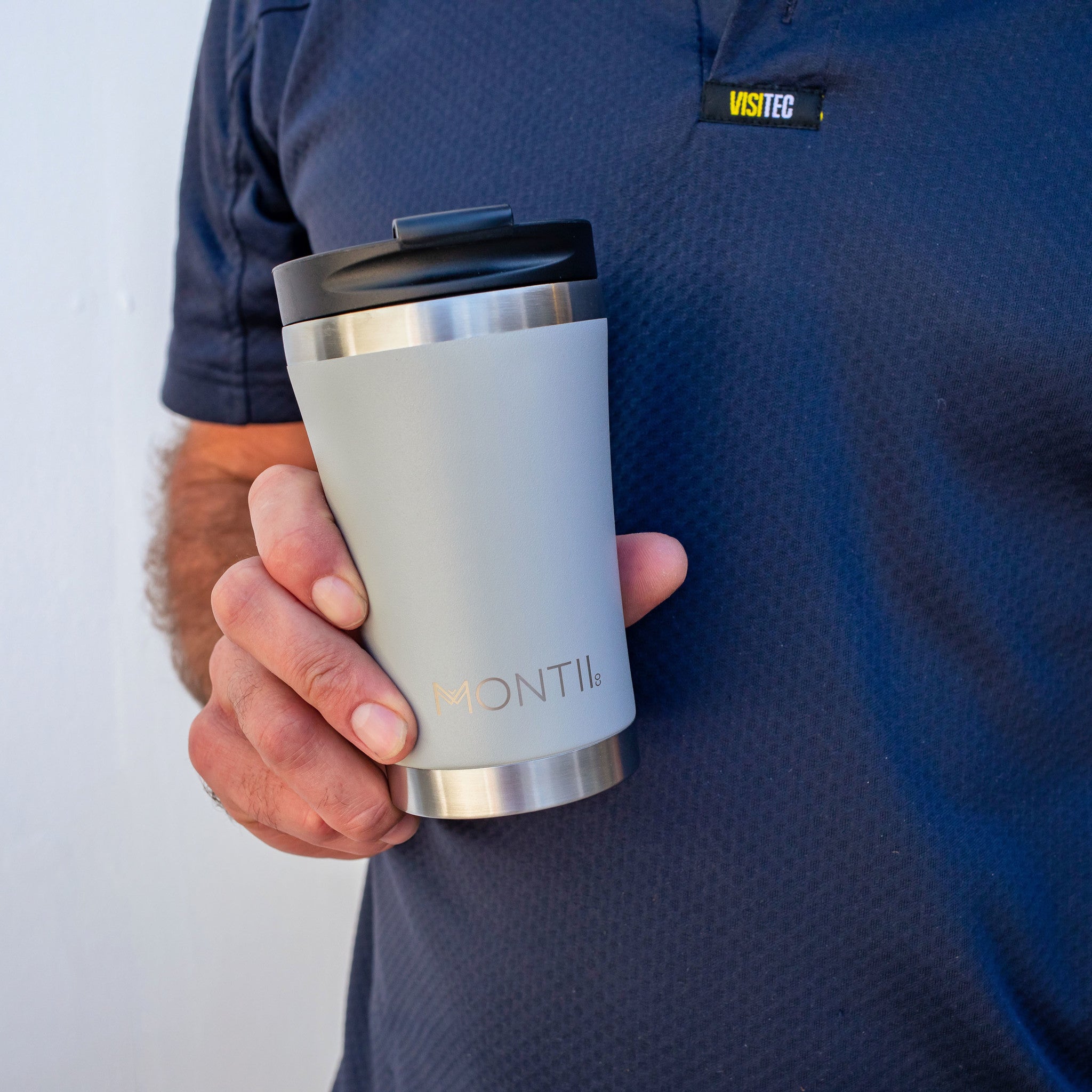 Montii Coffee/Tea cup - termoizolační hrnek na kávu/čaj chróm 350ml
