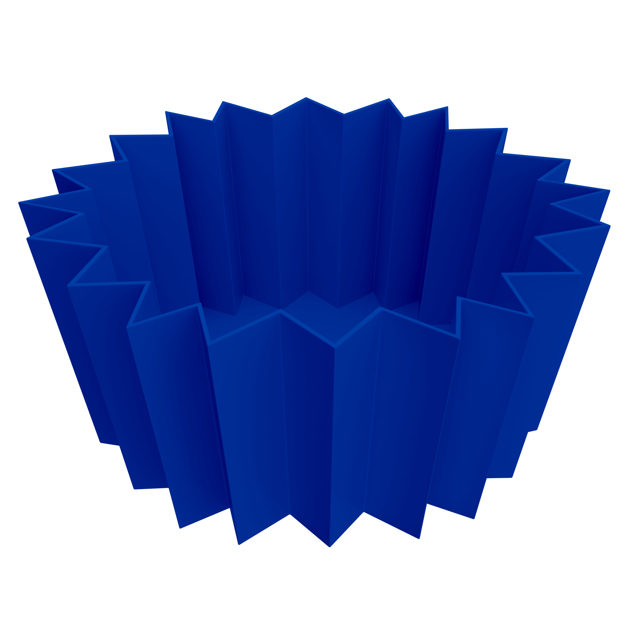 Sada silikonových košíků modrá