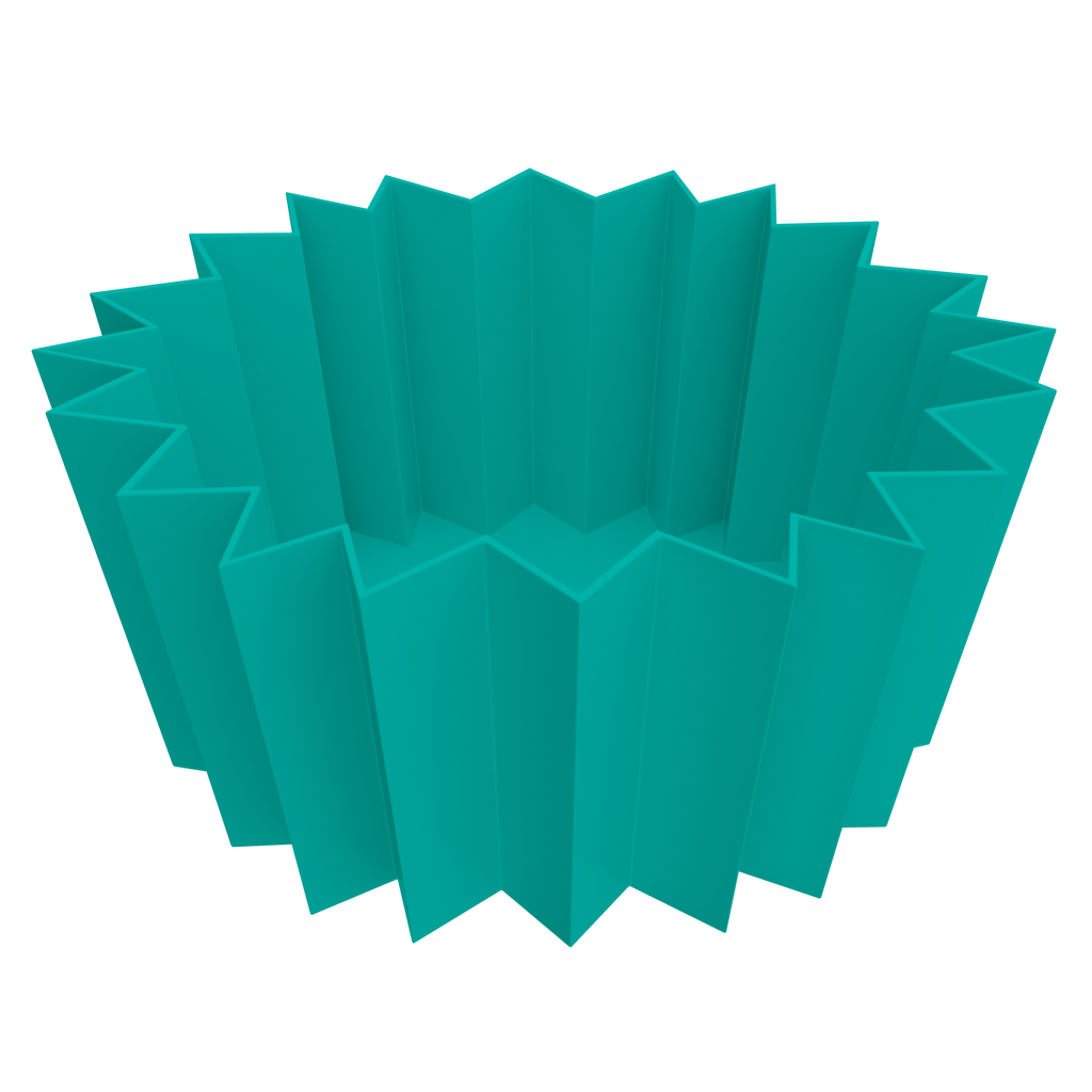 Sada silikonových košíků žlutá