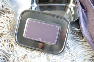 Voděodolná nálepka tabule černý bez se srdíčkem - Lekkabox SAFE