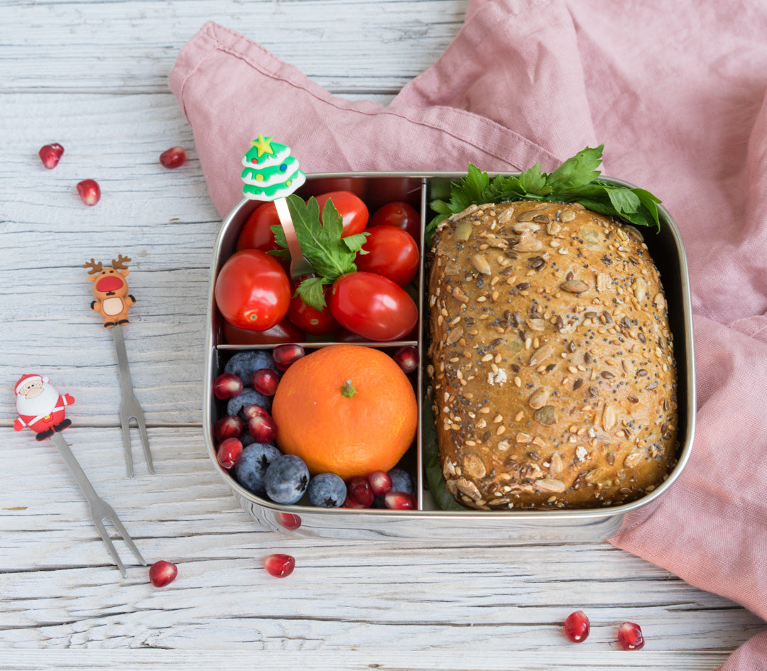 Set 3 vánočních nerezových napichovátek (dlouhé)