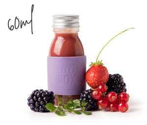 Lekkabox Juicy Mini lahvička smoothie/džus 60ml Levandule