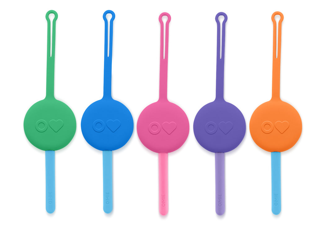 Dětský cestovní příbor, sada 2 kusů - OmiePod lila